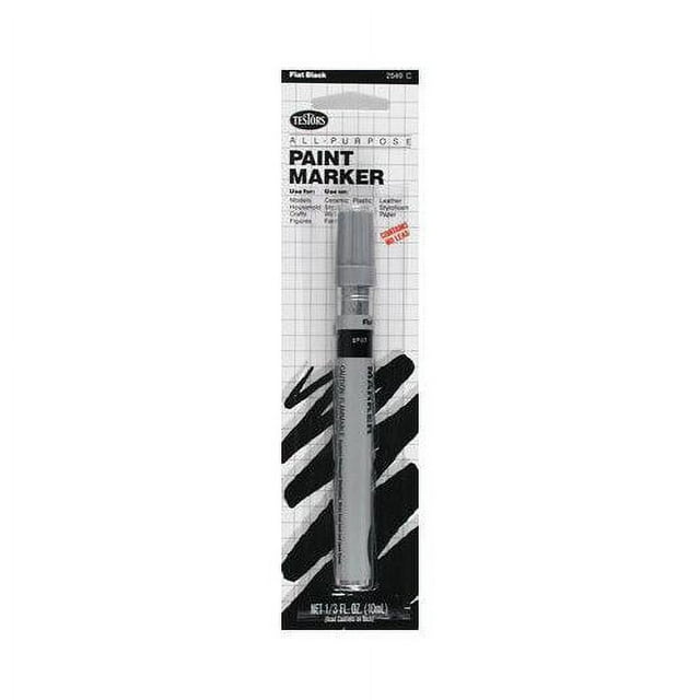 Testors 2549 Flat Black Paint Marker