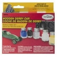 thumbnail image 1 of Testors Wooden Derby Car Acrylic Paint Set - Primary Set of 6, 1 of 2