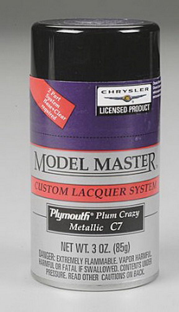 Testors Model Master Auto Lacquer Spray Paint 3 ounces Gloss Dodge Panther  Pink - 28124 ^ - Avery Street Stores