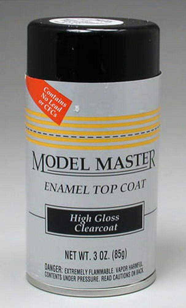 Testors 2936 Model Masters High Gloss Clear Top Coat Spray Can