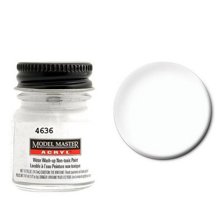 Model Master Acryl Paint (1 oz) - 4636 Flat Clear Model Master Acryl Paint (1 oz) - 4636 Flat Clear