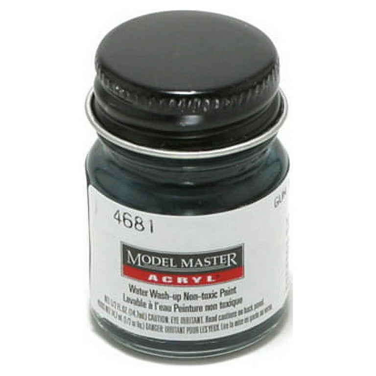 Testors - 4681 Model Master Gunmetal GP00894 1/2 oz. Acrylic Paint