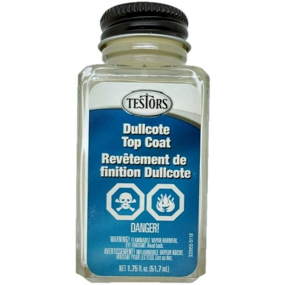 Testors Dullcote Lacquer 1.75oz-Clear Matte