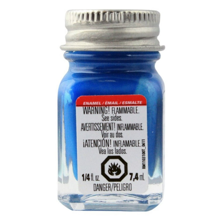 Rust-Oleum Testors 1108TT ¼ fl. oz. Gloss Light Blue Enamel Paint