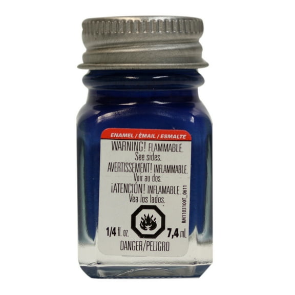 Testors Enamel Paint, .25 oz., Dark Blue