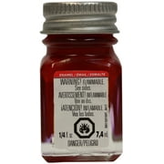 Testors Enamel Paint, .25 oz., Dark Red