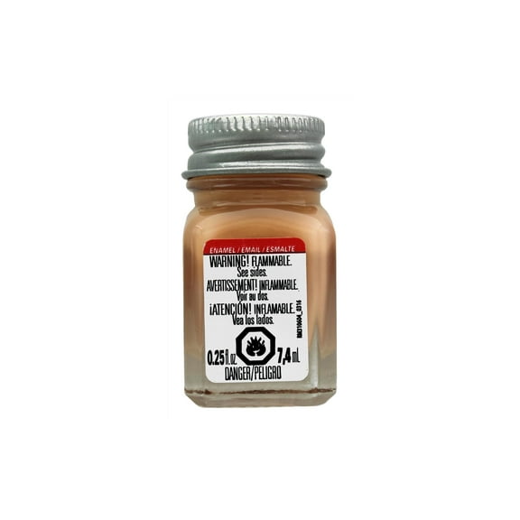 Testors Enamel Paint, .25 oz., Flat Light Tan