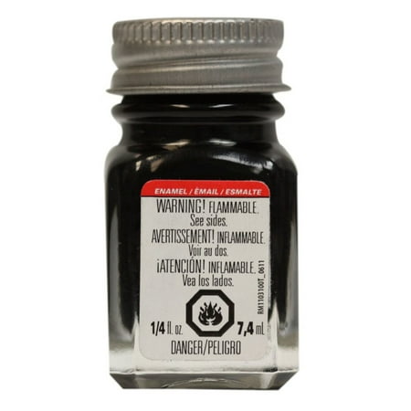 product image of Testors Enamel Paint, .25 oz., Gloss Black