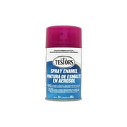 Testors Enamel Spray Paint Gloss Transparent Custom Grape 3oz