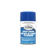 Testors Enamel Spray Paint Metallic Arctic Blue 3oz
