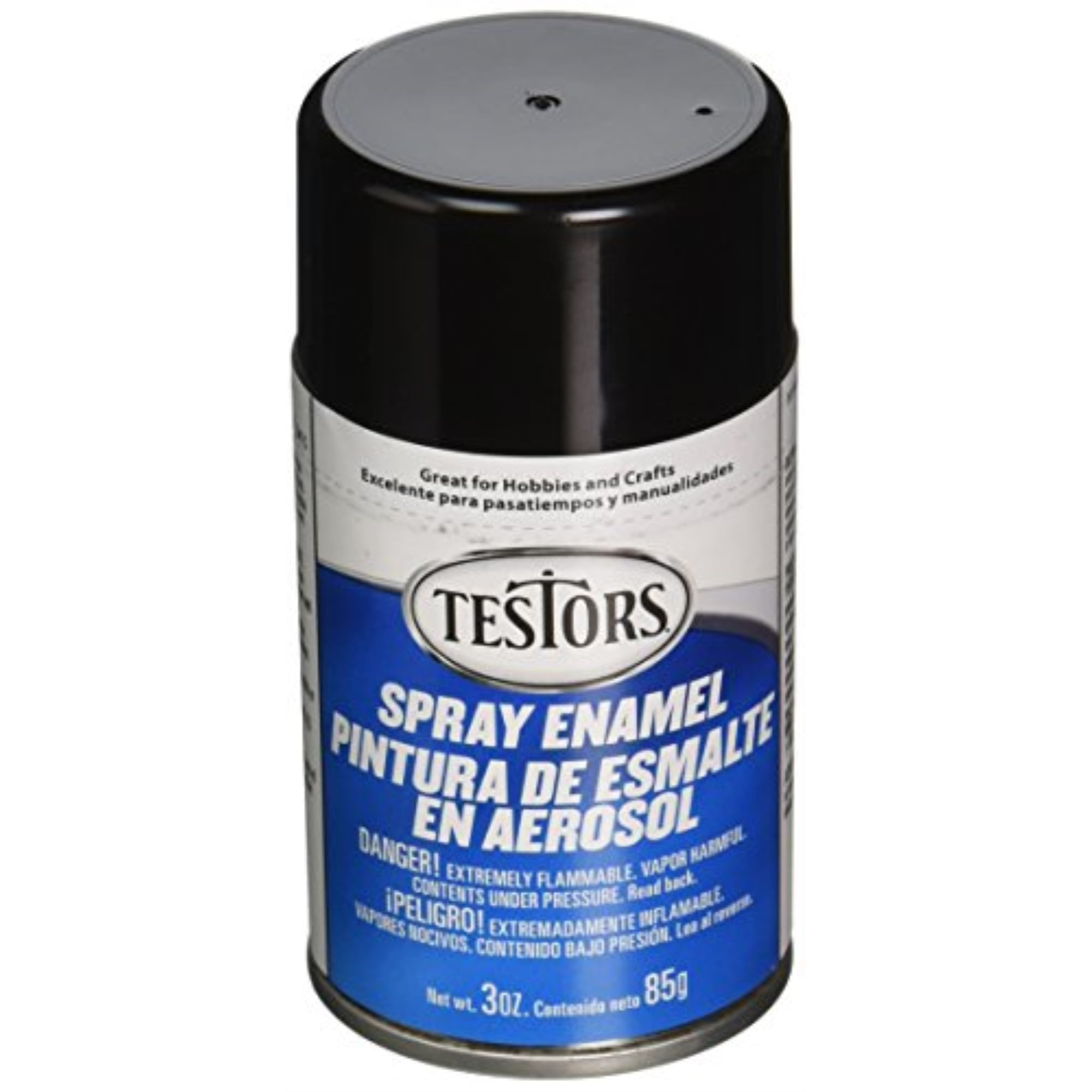 Testors Gloss Gloss Black Spray Paint 3 oz