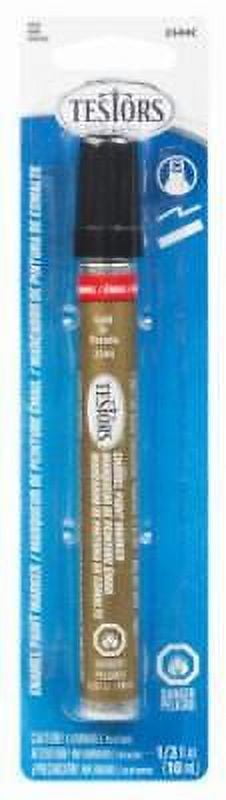 Testors Gloss Gold Enamel Paint Marker 0.3 oz. (Pack of 6)