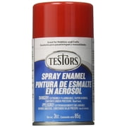 Testors Spray Paint, Red, 3 oz