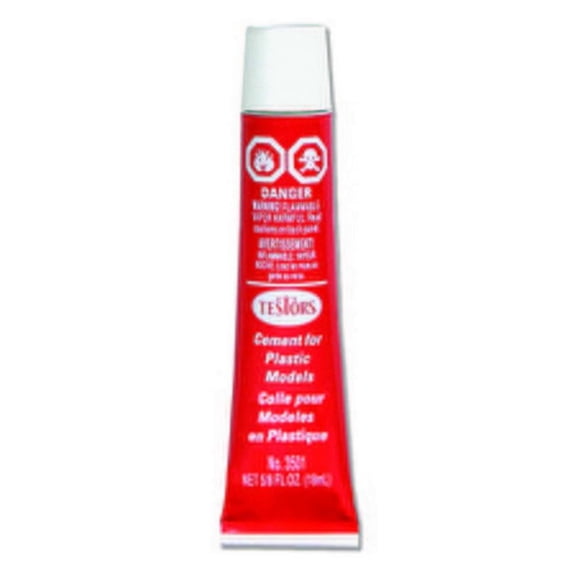 Testors 3501 5/8 Oz Tube Cement For Plastic Models