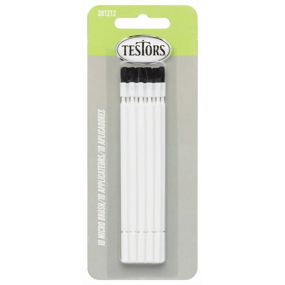Testors 281212 Economy Brush, 0.27 in L Bristle, 4 in L