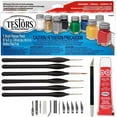 Testors Model Paint Enamel Paint Set 9146XT, Testors Cement Plastic