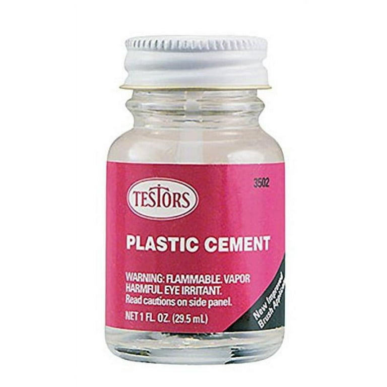 Testors Liquid Cement For Plastics 1oz