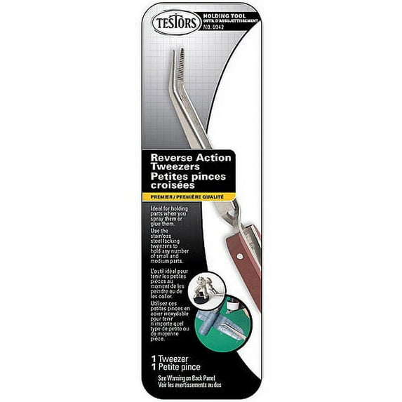 Testors Reverse Action Tweezers
