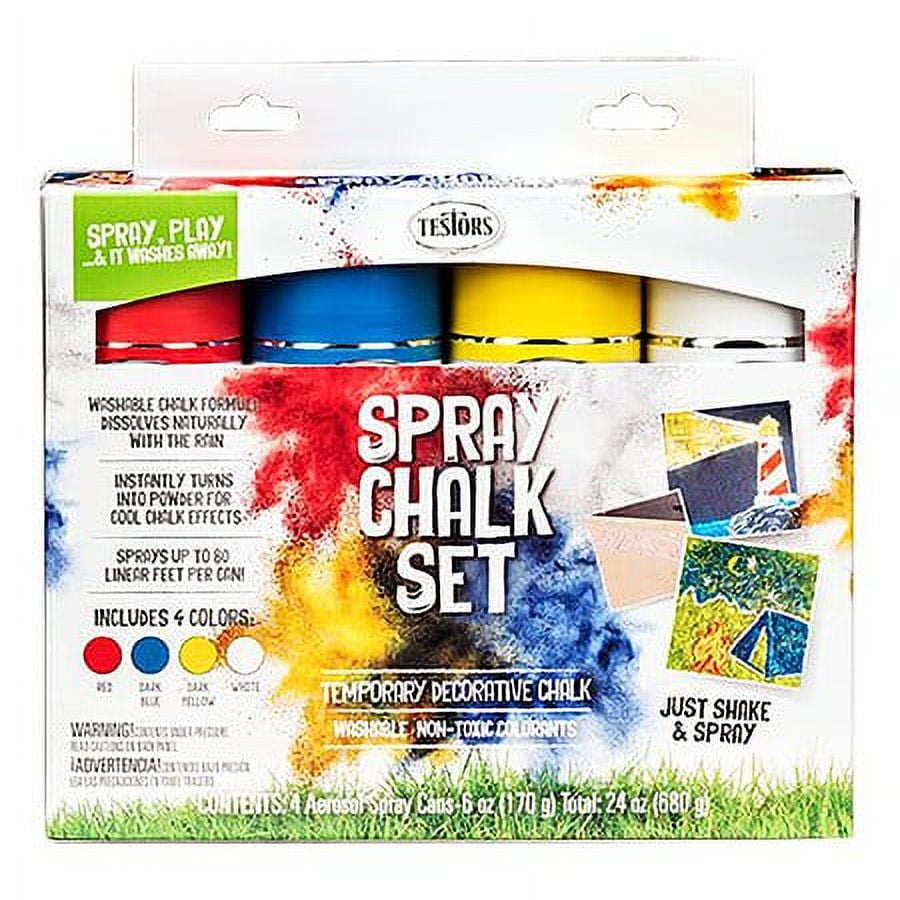 Temporary Spray Chalk for Racing Events