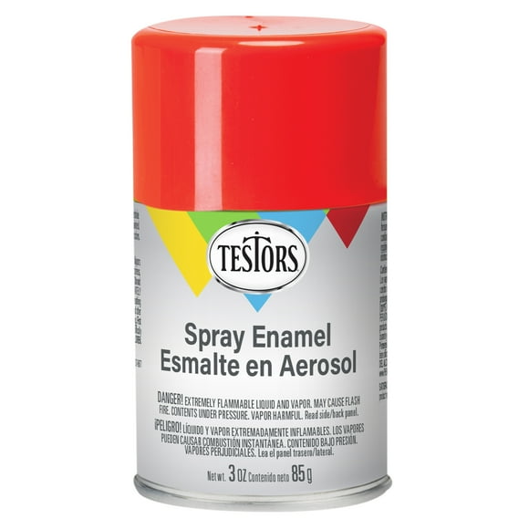 Testors Spray Enamel 3oz - Gloss Candy Red