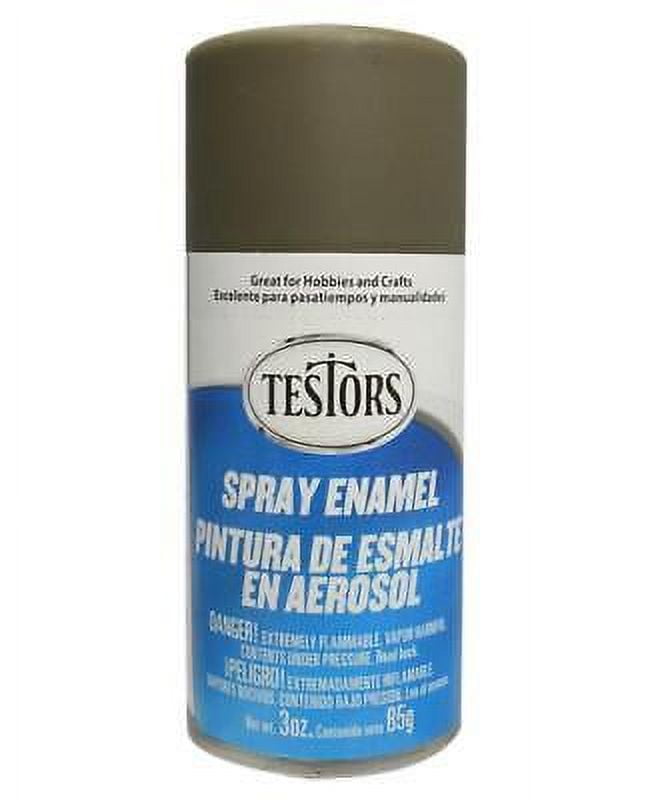 Testors Testor'S 1265t 3 Oz Olive Drab Flat Spray Enamel (Pack of 3)