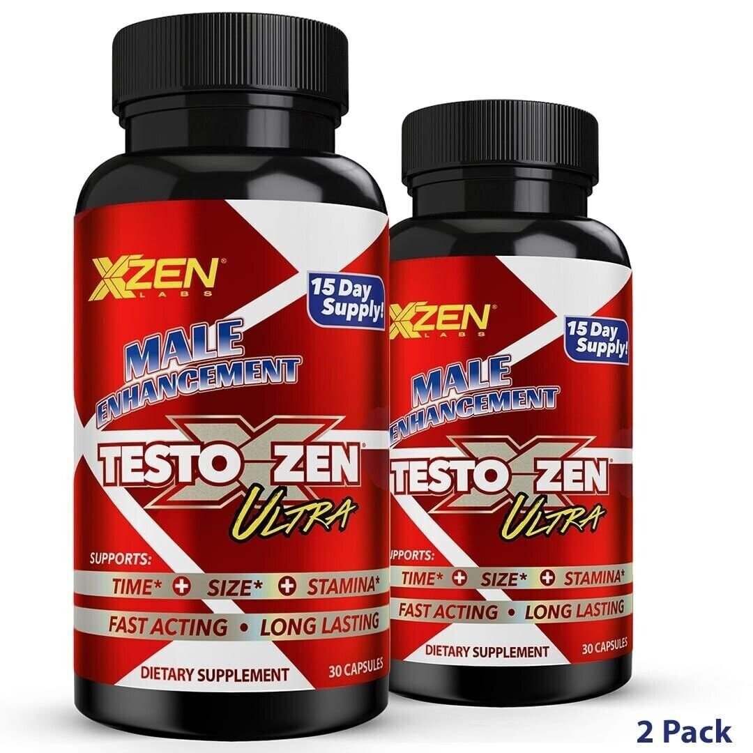 Testosterone Booster Male Enhancement Longer Stamina Thicker Sex pills
