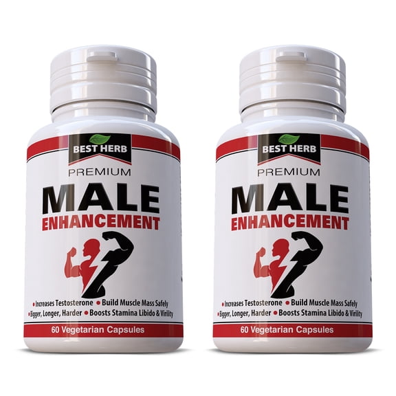 Testosterone Booster for Male Enhancement Mens Wellness - 7 Key Herbs for Daily Energy & Stamina Support | 120 Capsules with Tribulus, Tongkat Ali, Ginseng, Test Booster. Boosts Drive