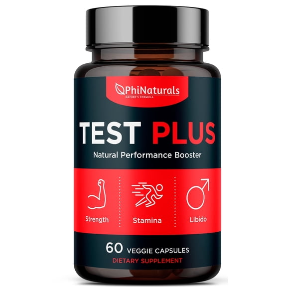 Testosterone Booster Muscle Growth Libido Booster for Men Strength Sex Drive Endurance Male Enhancement Pills Male Supplement Testosterone Supplement Pills for Men by Phi Naturals