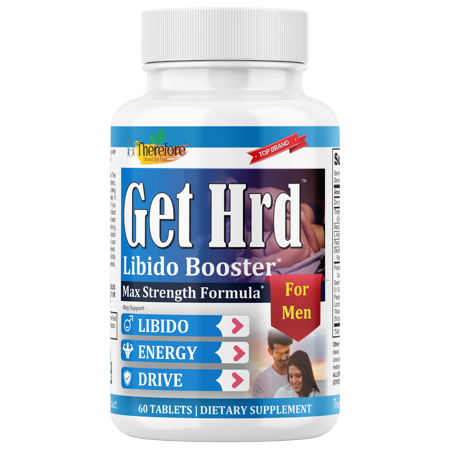 Therefore Testosterone Booster for Men Vitamin and Supplement, Energy Support 60 Capsules