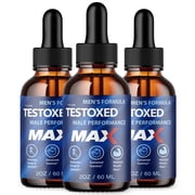 Testoxed Max Drops Maximum Strength Support Liquid Supplement TestoxedMax 90 Servings