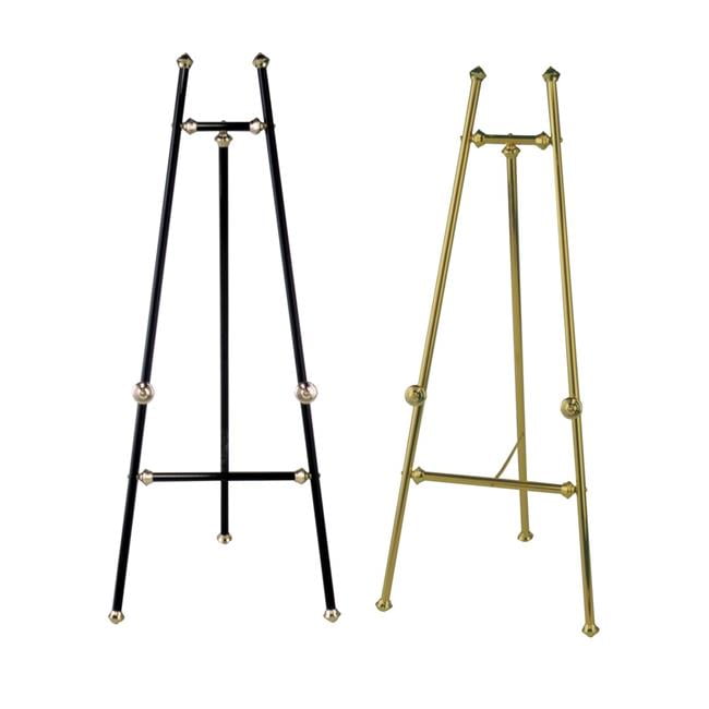 Testrite Visual Products -650- BRASS BAROQUE EASEL Brass Baroque Easel