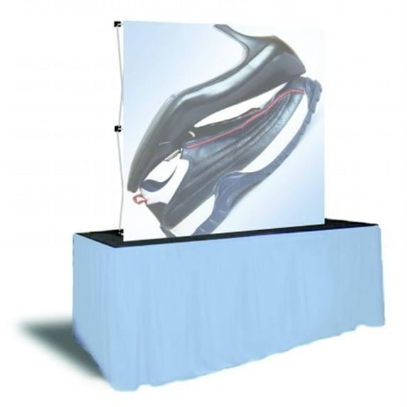 Testrite Visual Products PFK22 Presto Pop-Up Frames 2X2 Presto Pop Up- Silver