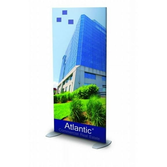 Testrite Visual Products VG64 Visual Graphic Stands Visual Graphic Stand- Silver