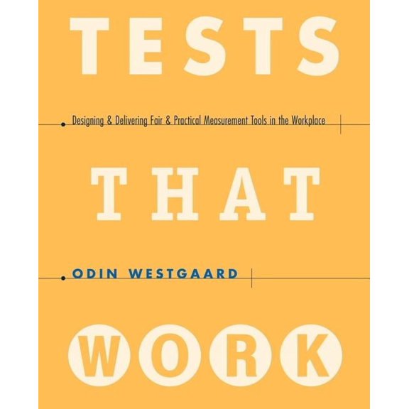 Tests That Work Tools Workplace, (Paperback)
