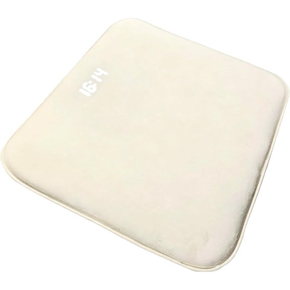 Tesyar Floor Mat Alarm Clock for Heavy Sleepers, Pressure Stand-On Mat with 10s Shutoff, Adjustable Volume LED Time Display