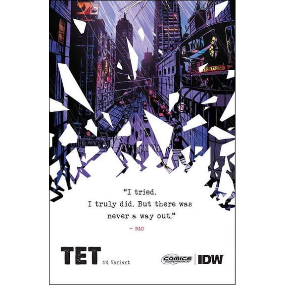 Tet #4A VF ; IDW Comic Book
