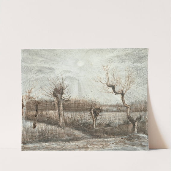 Tetards (Pollards) - Vincent Van Gogh Artwork - livingroom bedroom office dining room - 8x10 - High Quality Wall Art Poster Print Decor - UNFRAMED