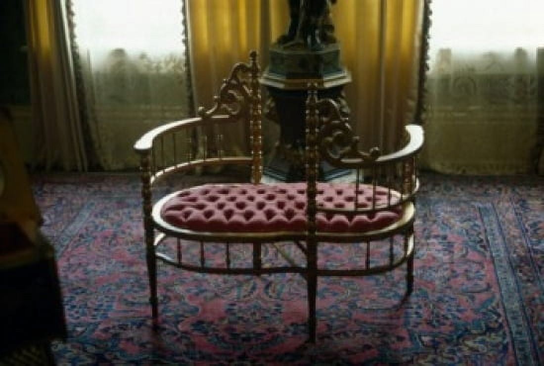 Tete-A-Tete 1880-85 Antiques-Furniture Canvas Art - (24 x 36)