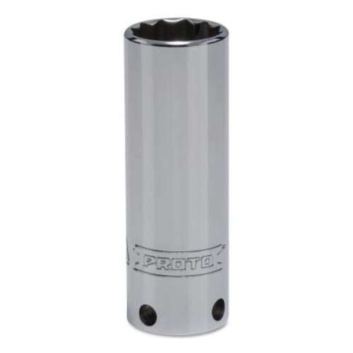 Proto TetherReady 3/8" Drive Deep Socket 18mm, 2 3/4"L, 12 Pt, EA (577-5018M-TT)