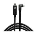 thumbnail image 1 of Tether Tools TetherPro 15' USB-C to USB-C Right Angle Cable, Black, 1 of 5