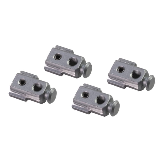 Tether Tools VersaMounts with Straps for AeroTrac Workstation, Silver, 4-Pack