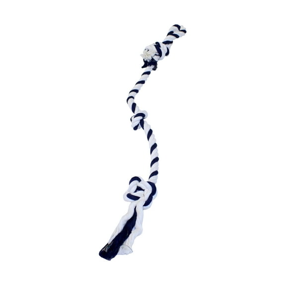 Tether Tug Knotted Rope Replacement Tether Toy Assorted Colors 30x 2x 2 Inch