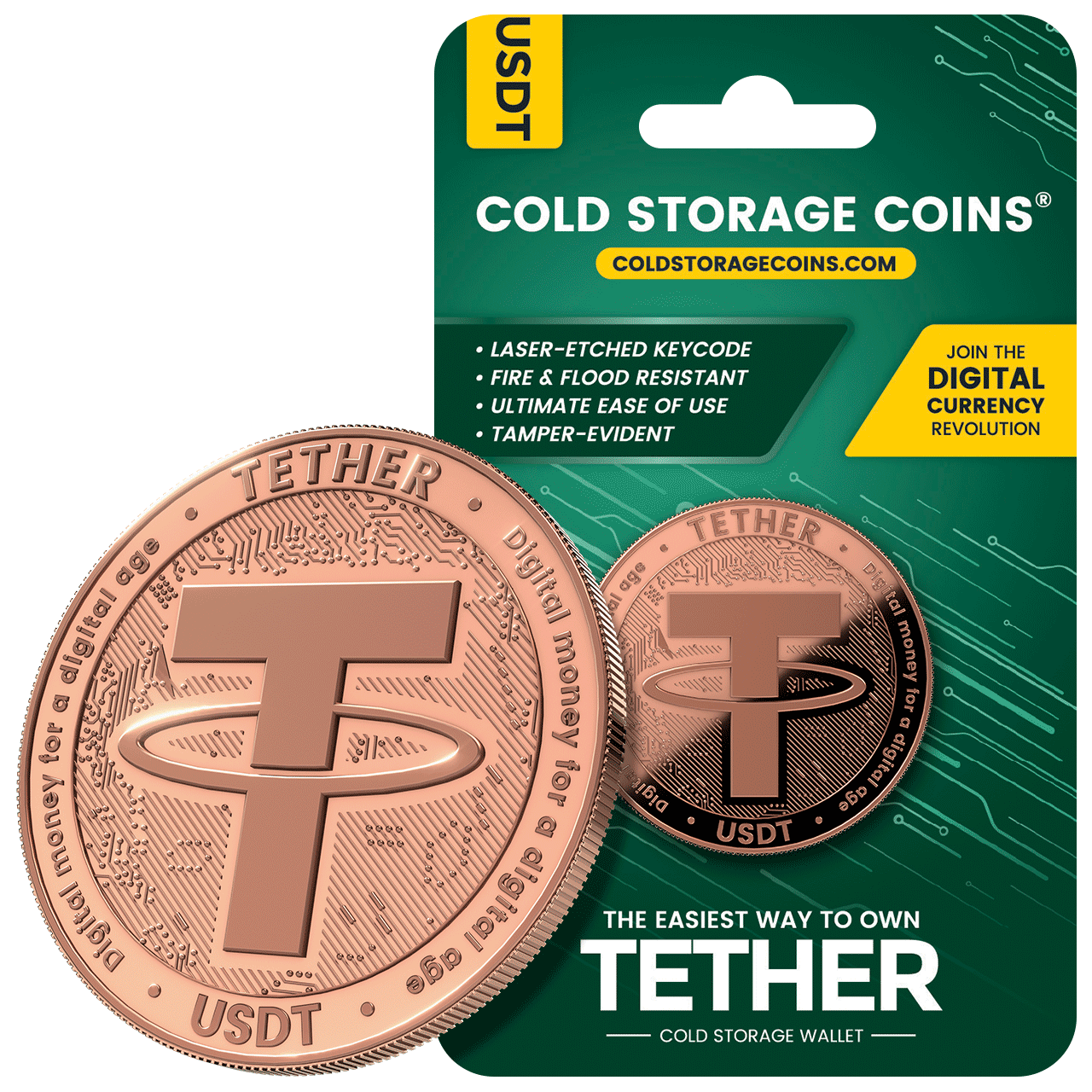 Tether USDT Cold Storage Wallet