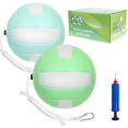 thumbnail image 1 of Tetherball, 2 count Tether Balls and Rope Set,Replacement Tetherball with Ball Pump for Adults Backyard Outdoors, 1 of 6