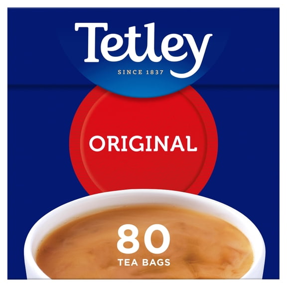 Tetley 80 Tea Bags 250G, Imported from Britain