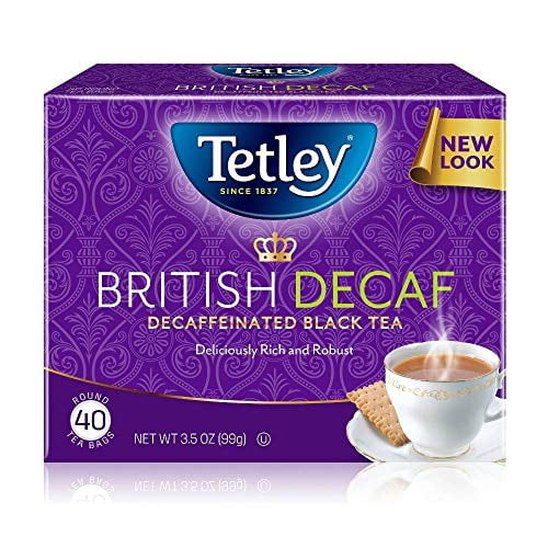 British Blend Decaffeinated Black Tea, 40 Tea Bags
