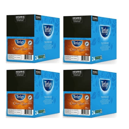 Tetley Chai Tea K-Cup Pods for Keurig Brewers - 24 Count (4/Case)