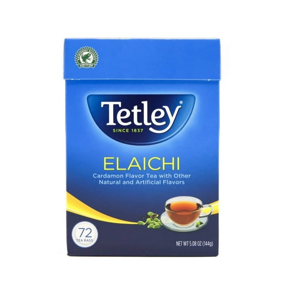 Tetley Elaichi Cardamom Tea Bags, 72 tea bags