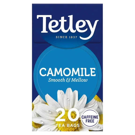 Tetley Herbal Pure Camomile Tea Bags - 20 Teabags