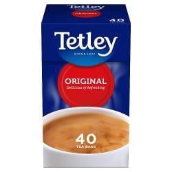 Tetley Original 40 Tea Bags (UK)